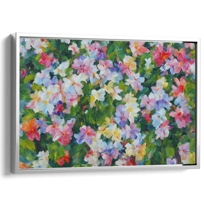 Contemporary Oil Tropical Flowers #111