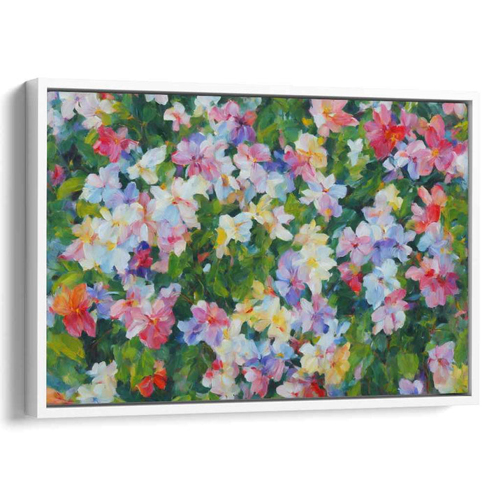 Contemporary Oil Tropical Flowers #111