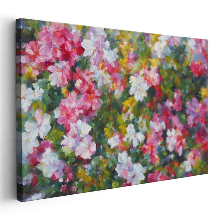 Contemporary Oil Tropical Flowers #113