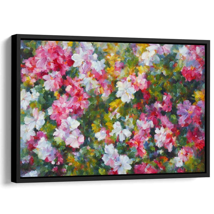Contemporary Oil Tropical Flowers #113