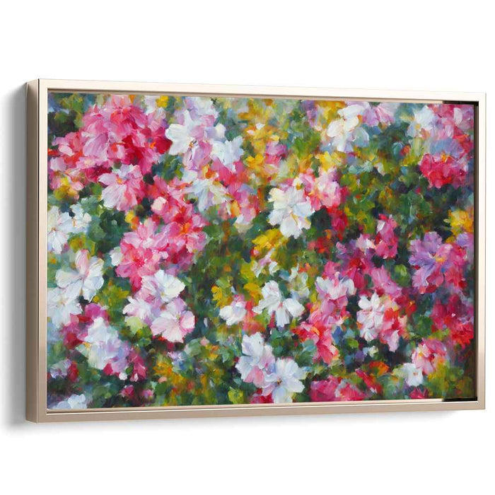 Contemporary Oil Tropical Flowers #113