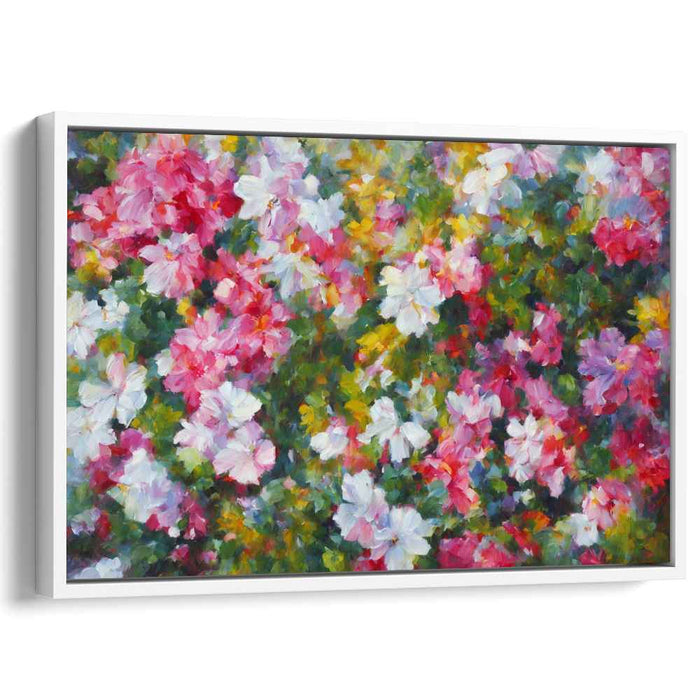 Contemporary Oil Tropical Flowers #113