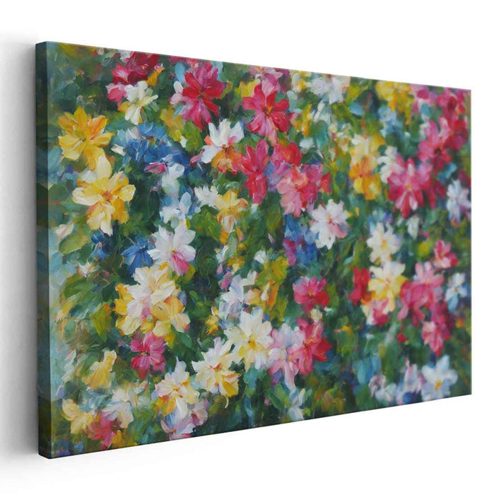 Contemporary Oil Tropical Flowers #115