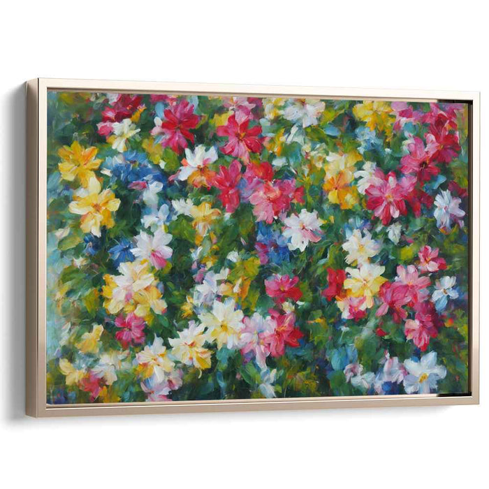 Contemporary Oil Tropical Flowers #115
