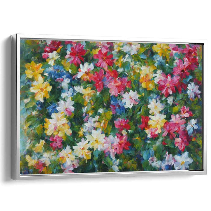 Contemporary Oil Tropical Flowers #115