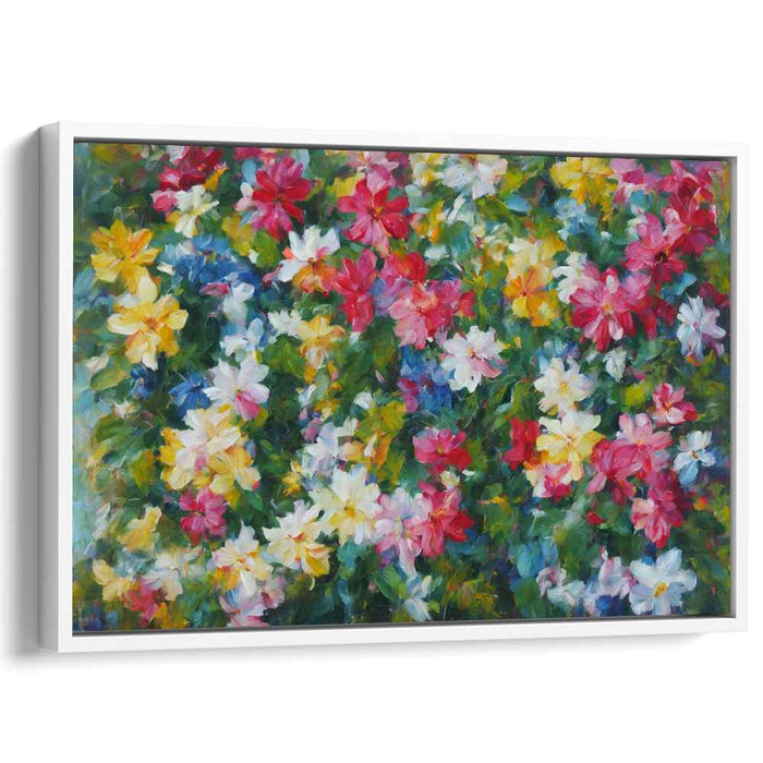 Contemporary Oil Tropical Flowers #115