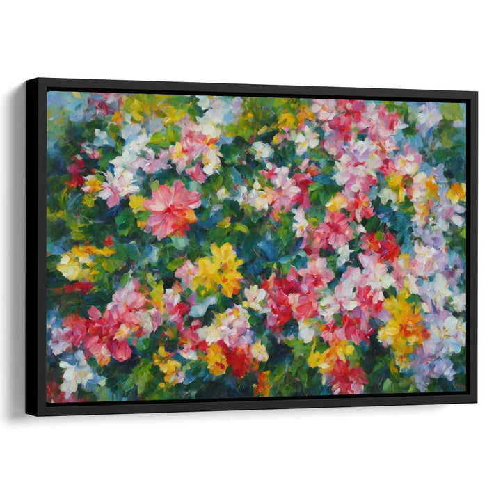 Contemporary Oil Tropical Flowers #116