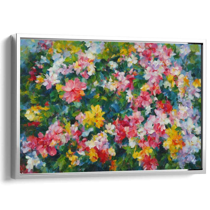 Contemporary Oil Tropical Flowers #116