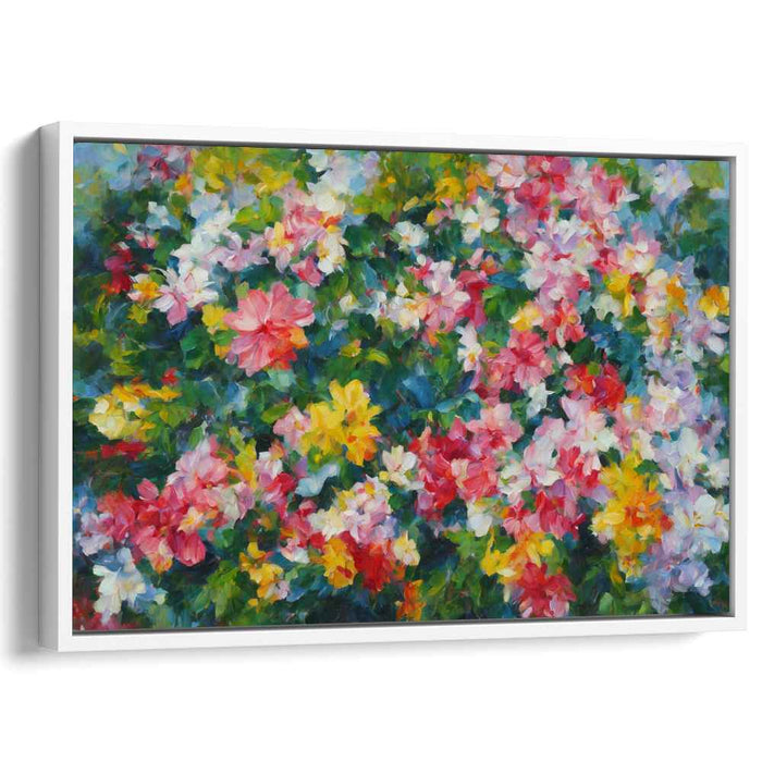 Contemporary Oil Tropical Flowers #116