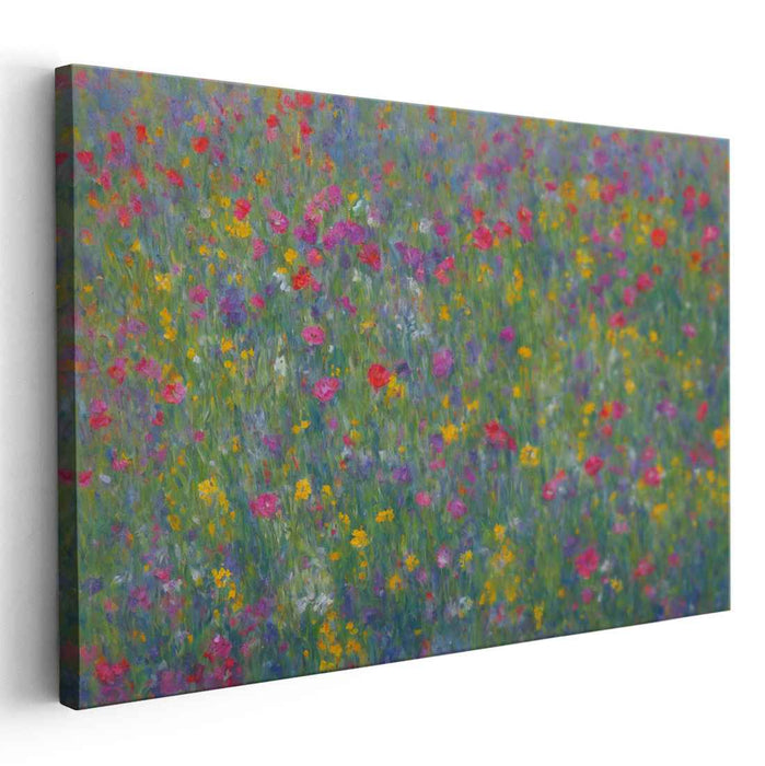 Contemporary Oil Wild Flowers #125