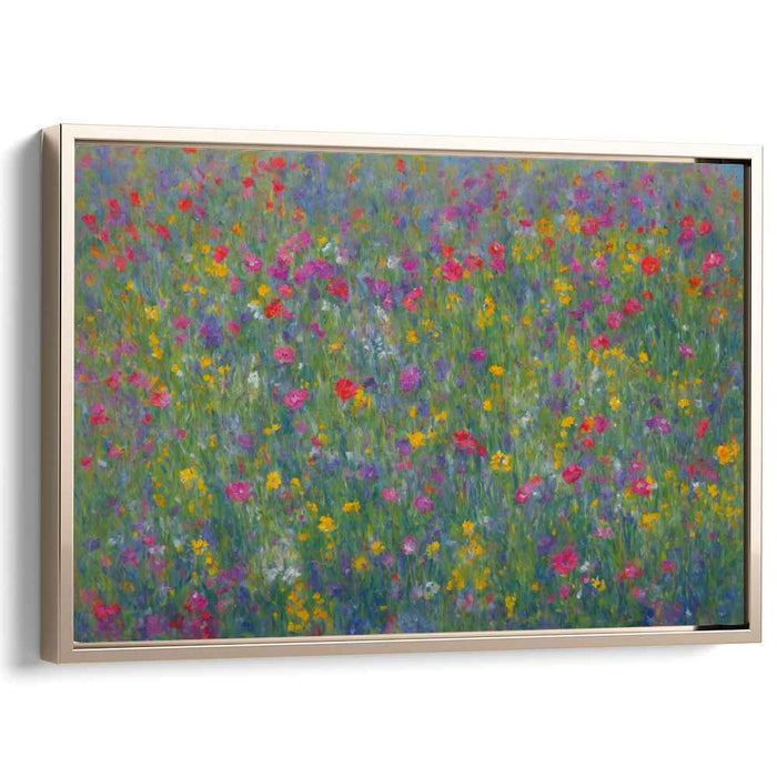 Contemporary Oil Wild Flowers #125