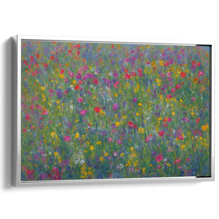 Contemporary Oil Wild Flowers #125