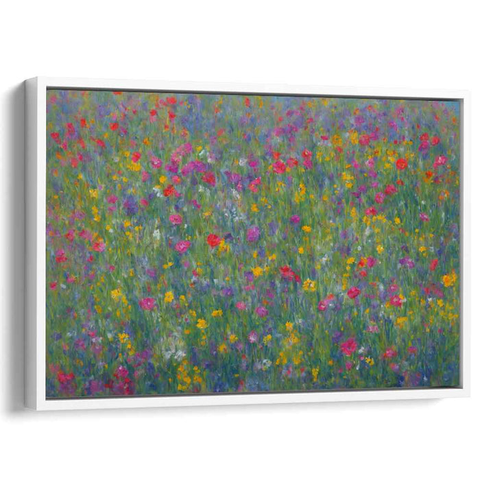 Contemporary Oil Wild Flowers #125