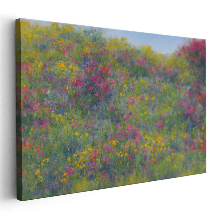 Contemporary Oil Wild Flowers #126