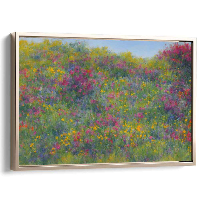 Contemporary Oil Wild Flowers #126