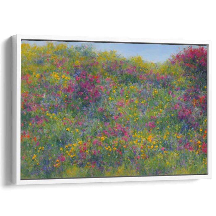Contemporary Oil Wild Flowers #126