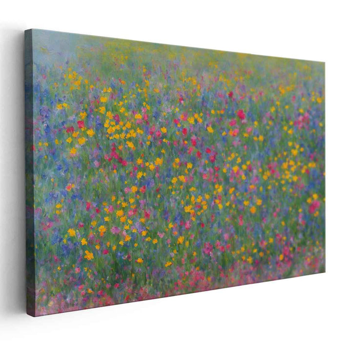 Contemporary Oil Wild Flowers #129