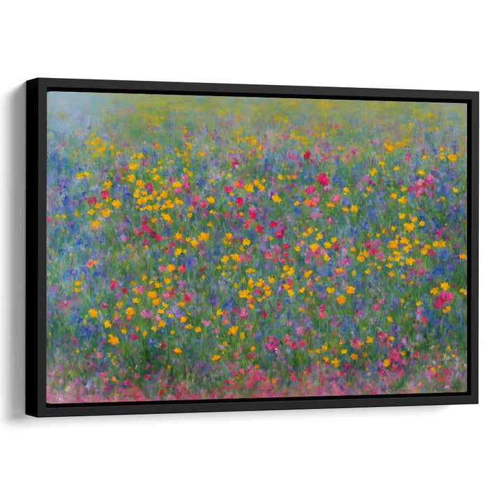 Contemporary Oil Wild Flowers #129