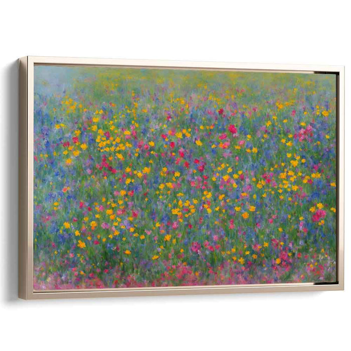 Contemporary Oil Wild Flowers #129