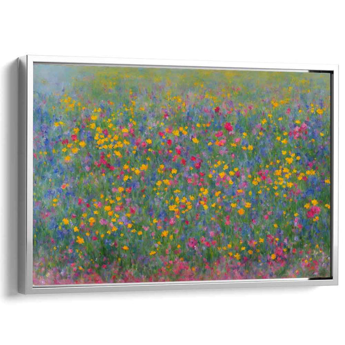 Contemporary Oil Wild Flowers #129