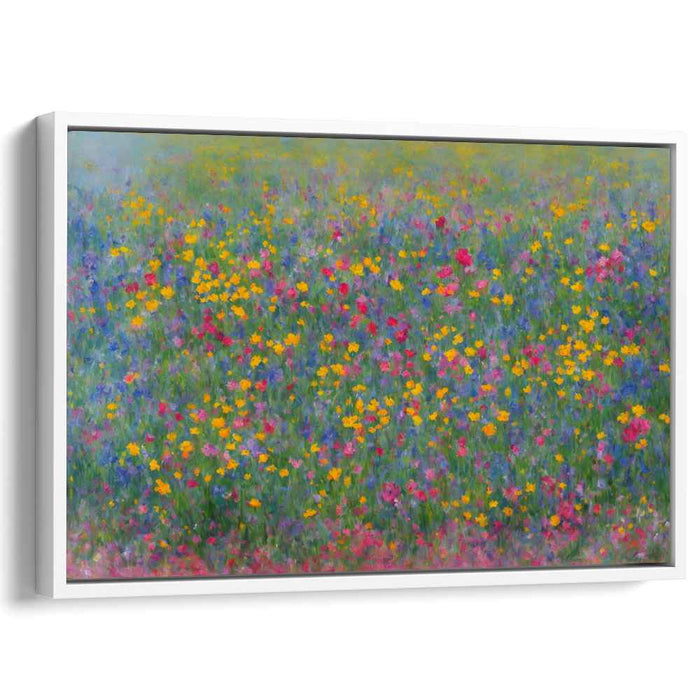 Contemporary Oil Wild Flowers #129