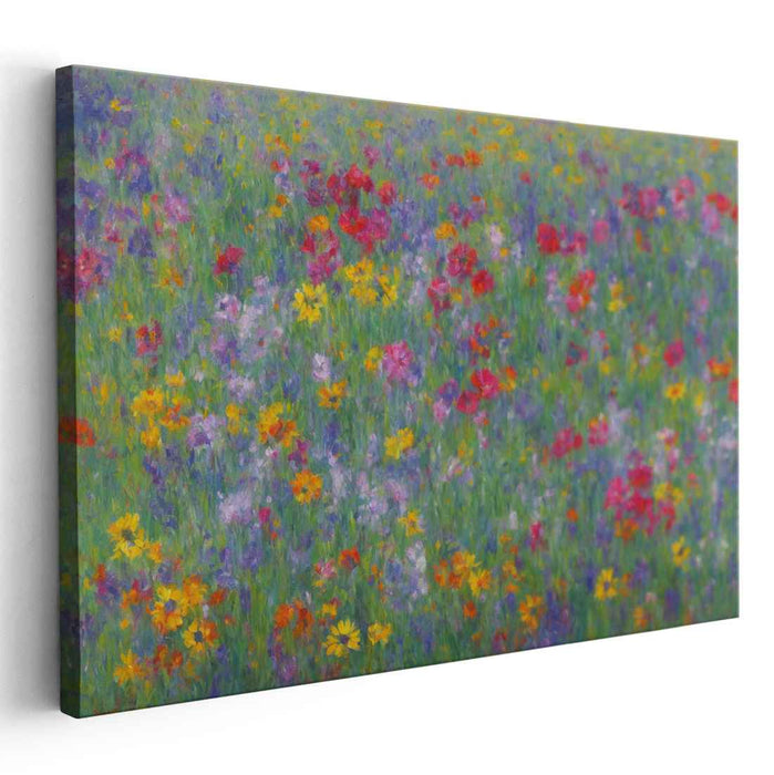 Contemporary Oil Wild Flowers #132