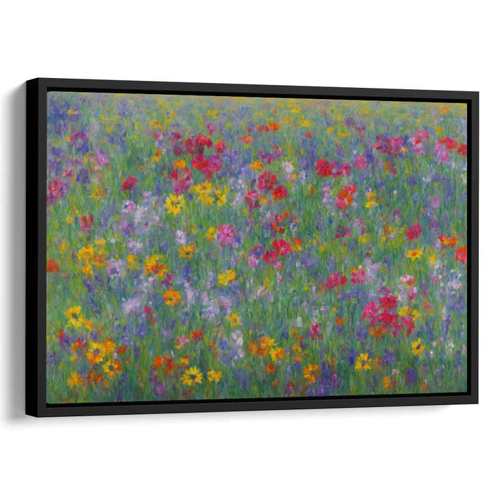 Contemporary Oil Wild Flowers #132