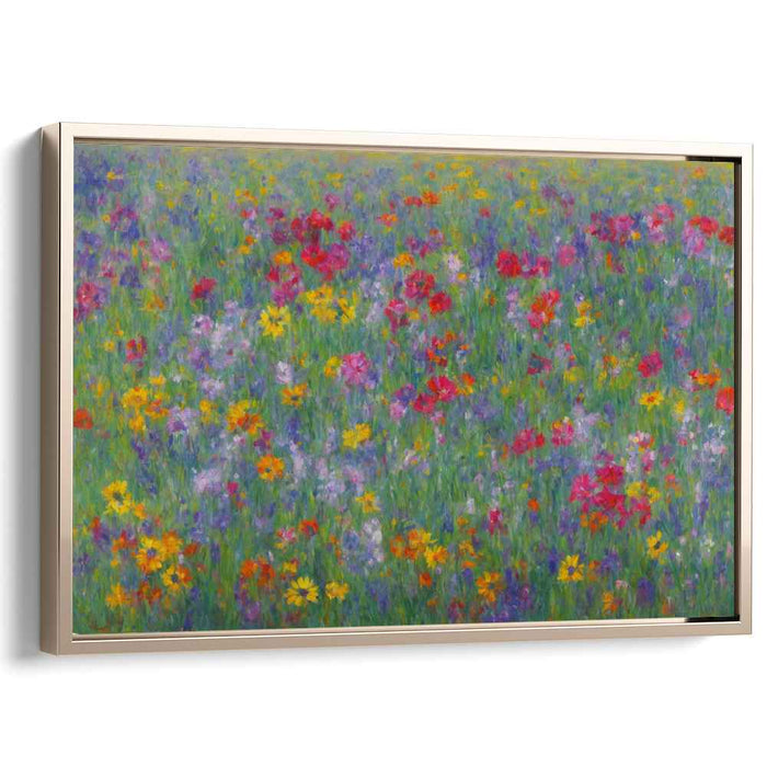 Contemporary Oil Wild Flowers #132