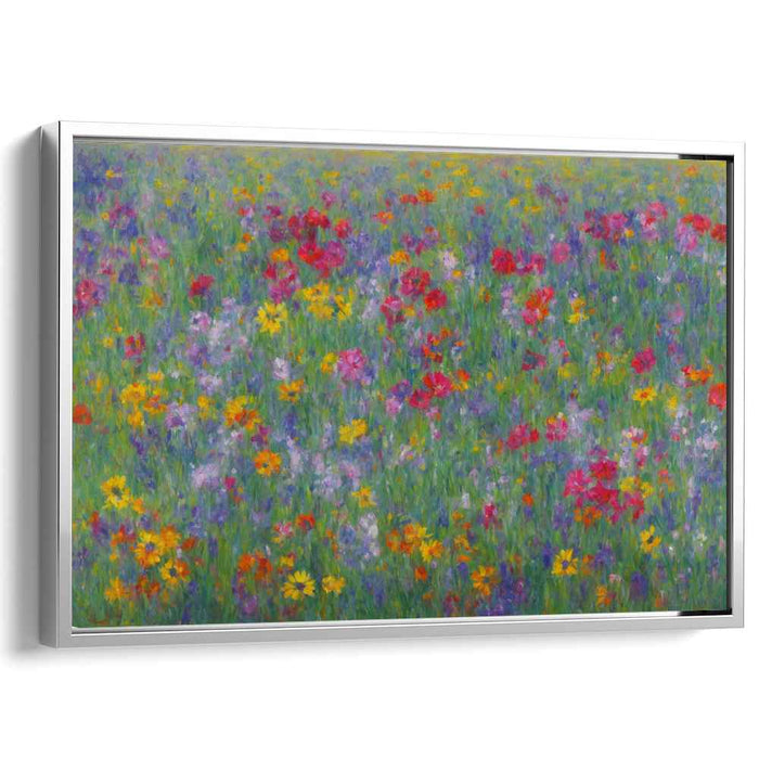 Contemporary Oil Wild Flowers #132