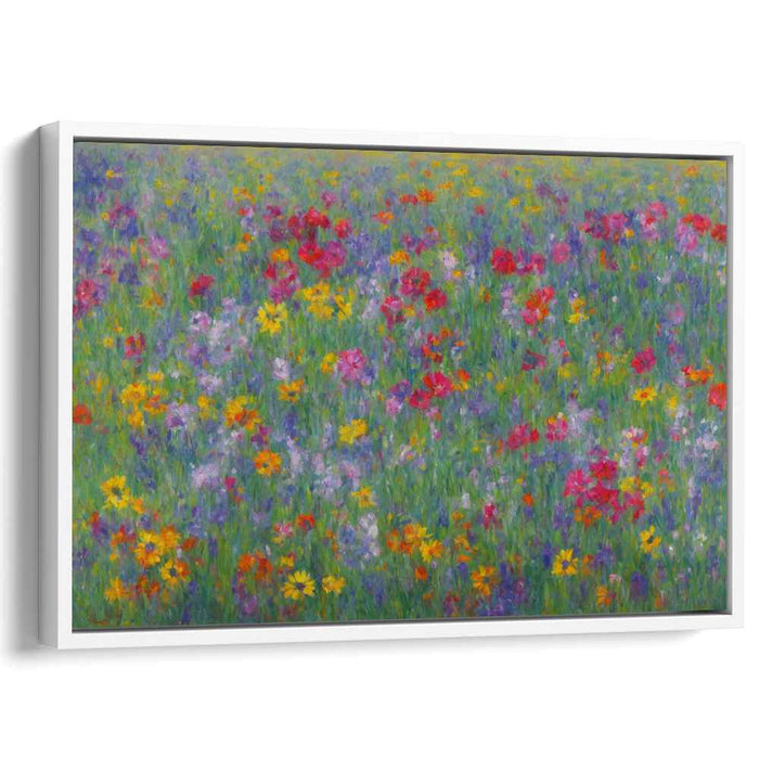 Contemporary Oil Wild Flowers #132