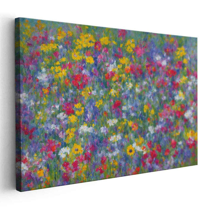Contemporary Oil Wild Flowers #133