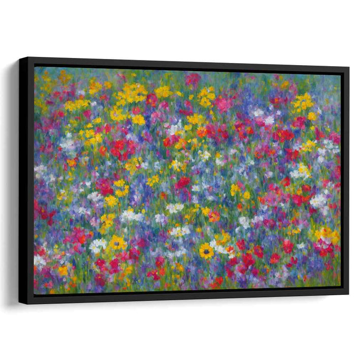 Contemporary Oil Wild Flowers #133