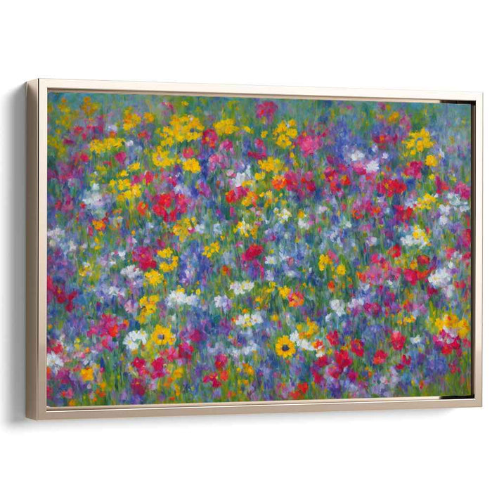 Contemporary Oil Wild Flowers #133