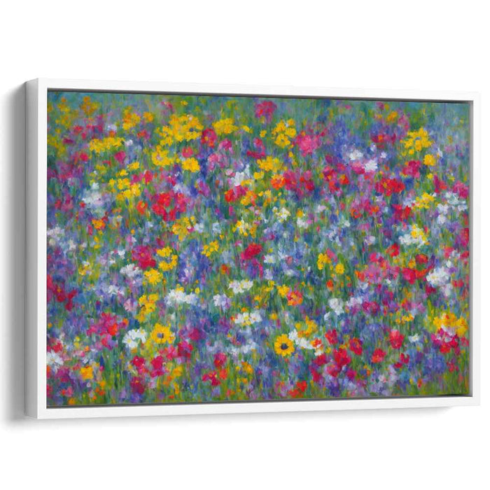 Contemporary Oil Wild Flowers #133