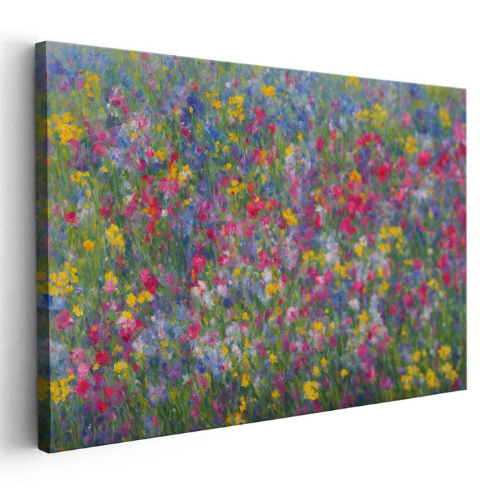 Contemporary Oil Wild Flowers #138