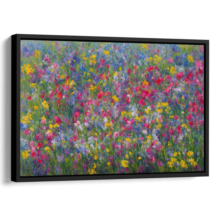 Contemporary Oil Wild Flowers #138