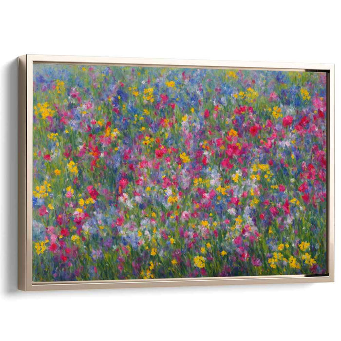 Contemporary Oil Wild Flowers #138