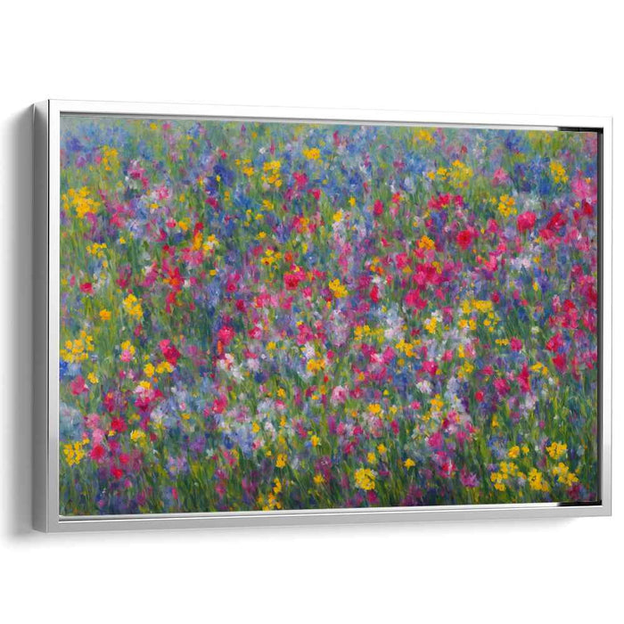 Contemporary Oil Wild Flowers #138