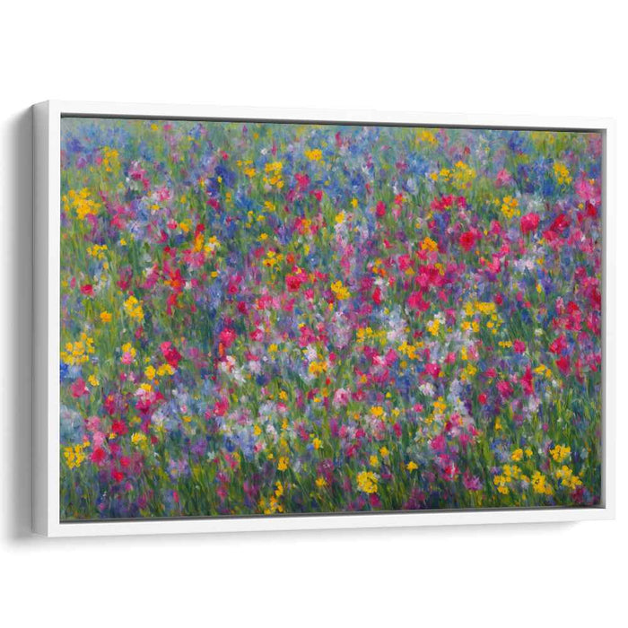 Contemporary Oil Wild Flowers #138