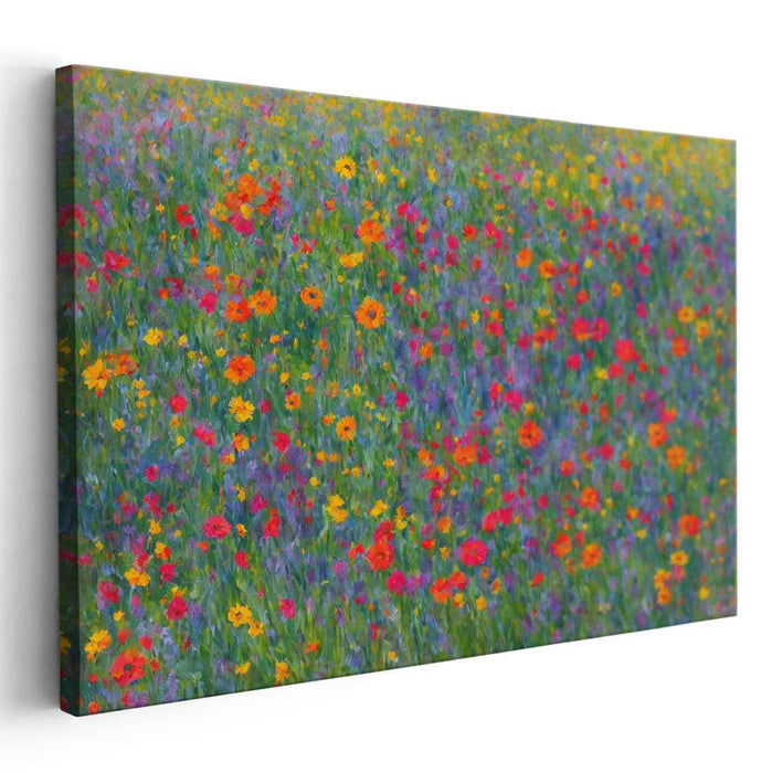 Contemporary Oil Wild Flowers #140