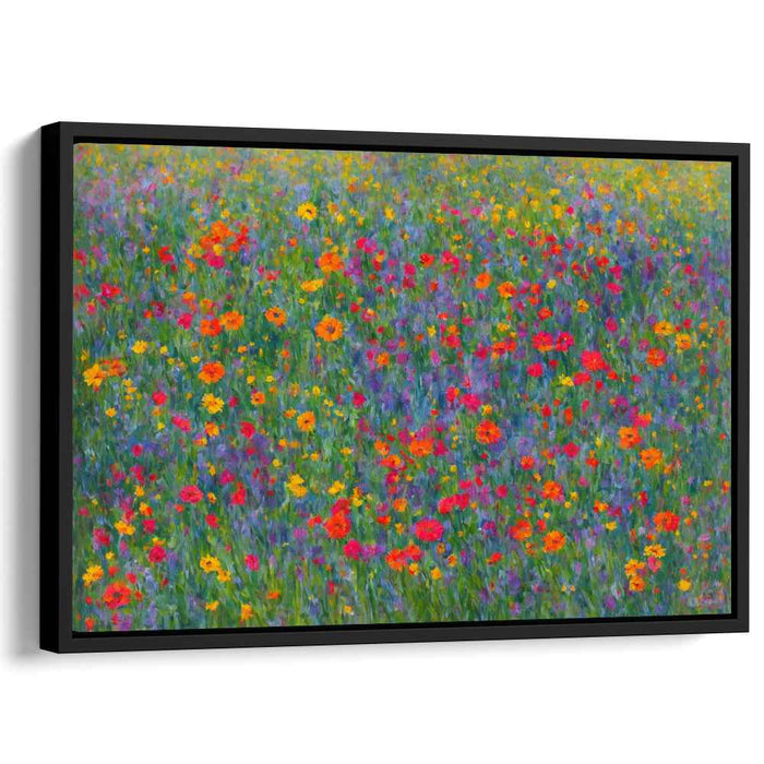 Contemporary Oil Wild Flowers #140