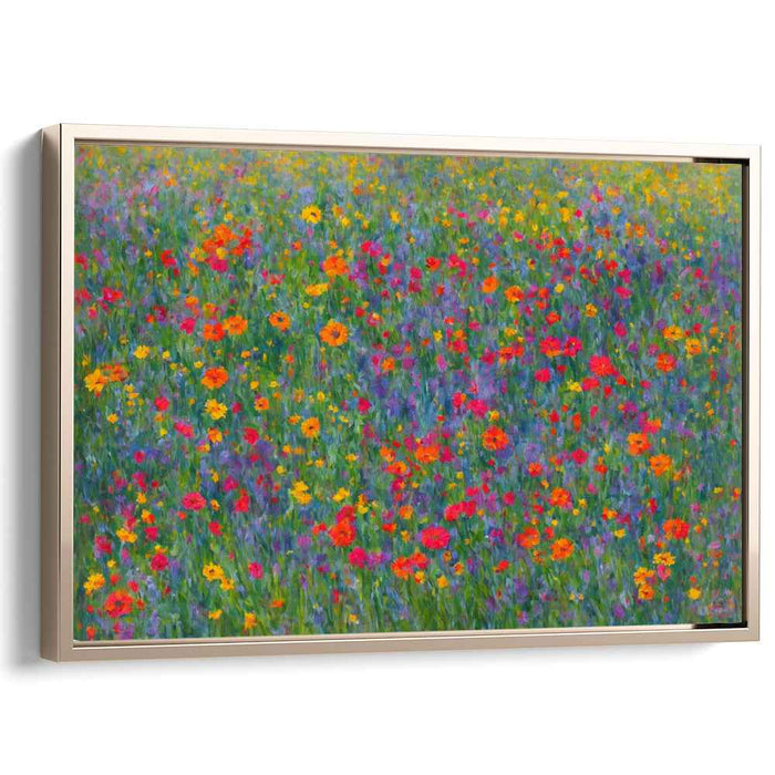 Contemporary Oil Wild Flowers #140
