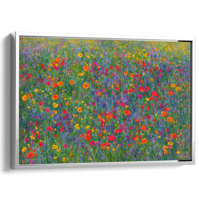 Contemporary Oil Wild Flowers #140