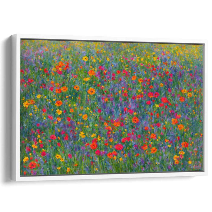 Contemporary Oil Wild Flowers #140