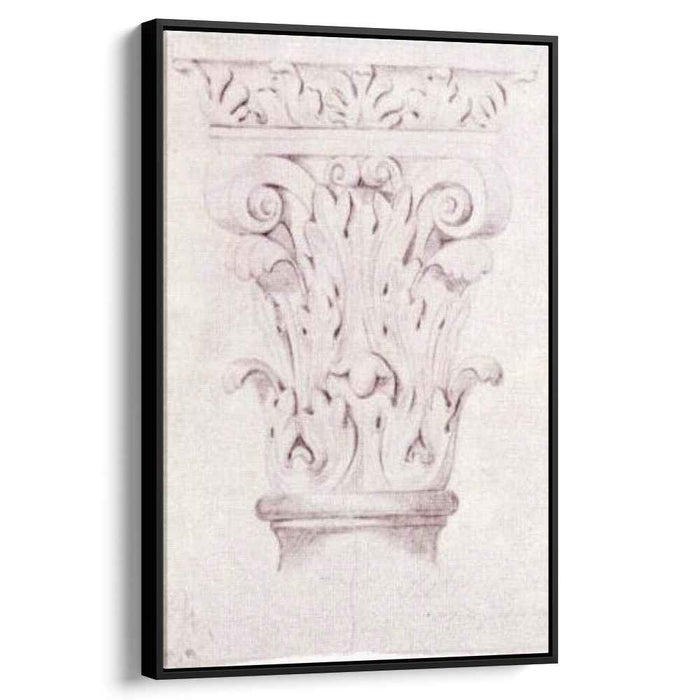 Corinthian Capital (1883) by Vincent van Gogh