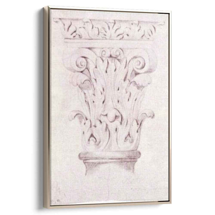 Corinthian Capital (1883) by Vincent van Gogh