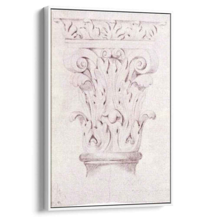 Corinthian Capital (1883) by Vincent van Gogh