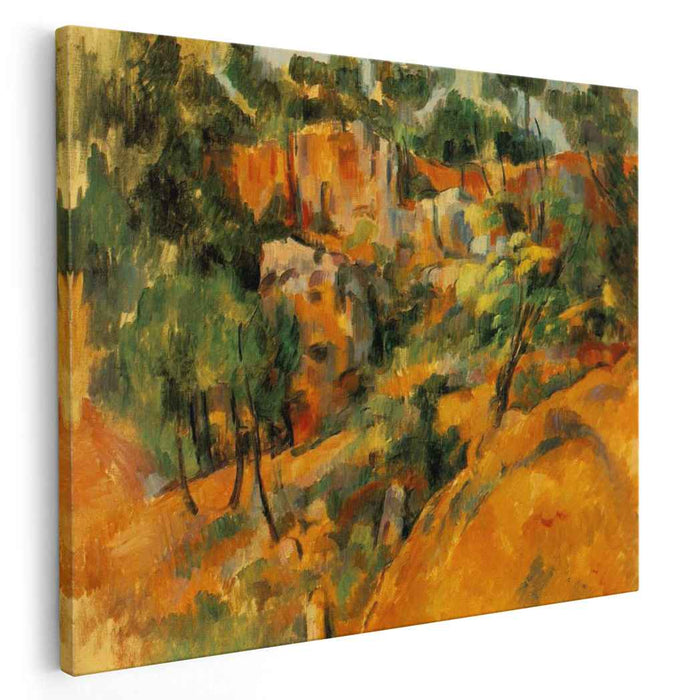 Corner of Quarry (1902) by Paul Cezanne