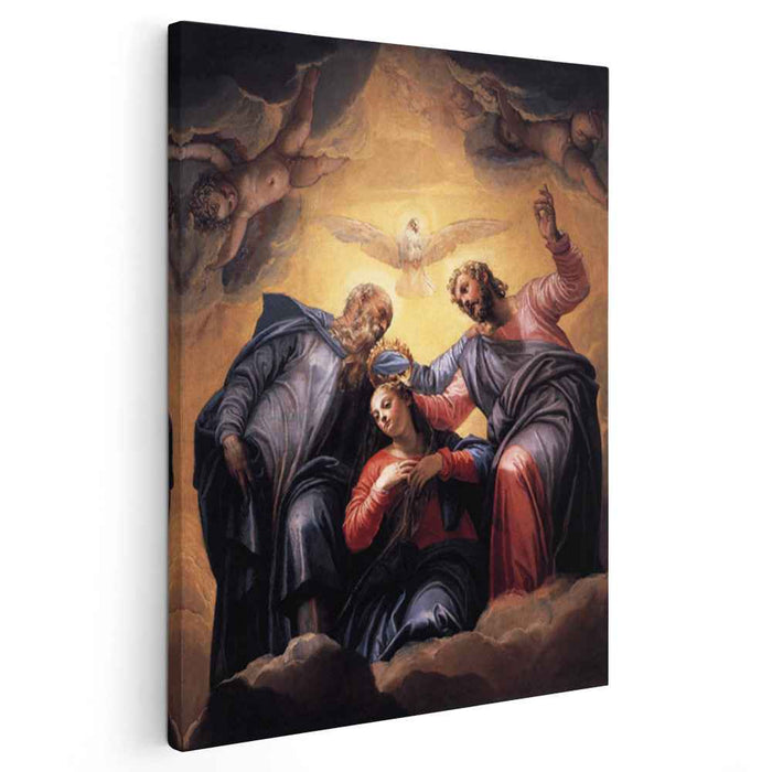 Coronation of the Virgin (1555) by Paolo Veronese