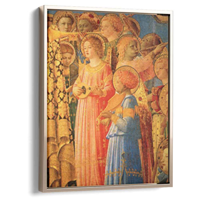 Coronation of the Virgin (detail) (1435) by Fra Angelico